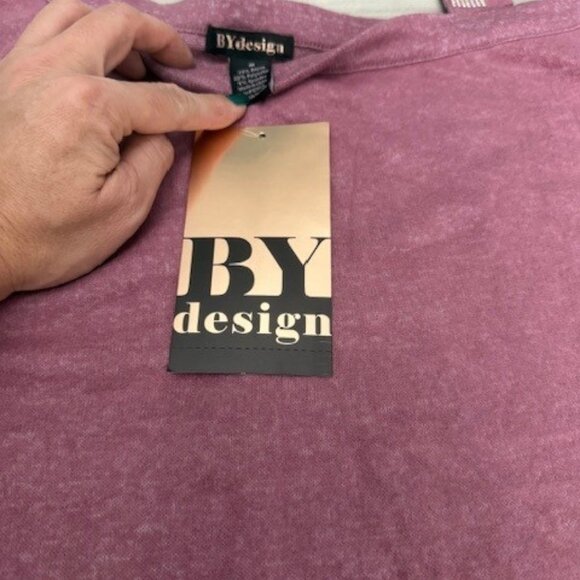 NWT Pink warm Off the Shoulder Sweater Sz M - By Design - Picture 2 of 5